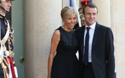 Ο Emmanuel Macron και η σύζυγος του